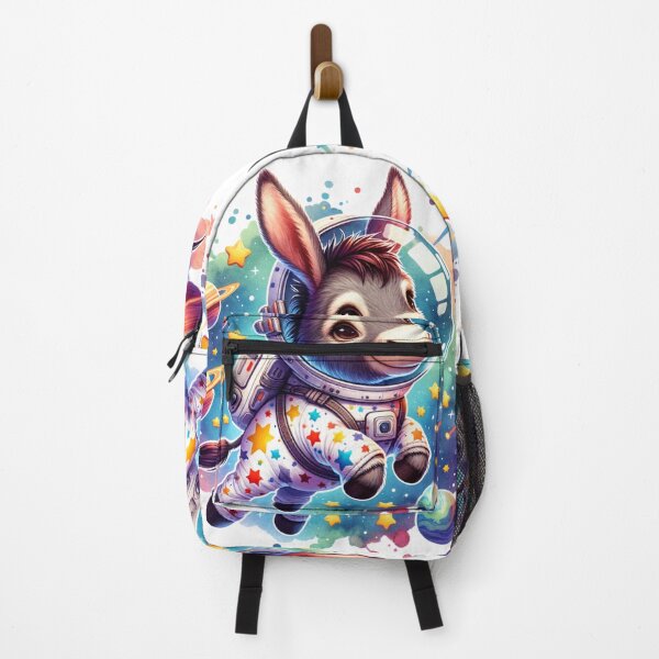 Item preview, Reach for the Stars : Adorable Donkey Astronaut in Space Adventure! designed and sold by Eksama Design.