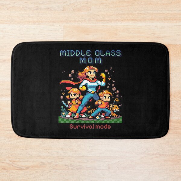 Item preview, Middle Class Mom-Survival mode designed and sold by Nupitz.
