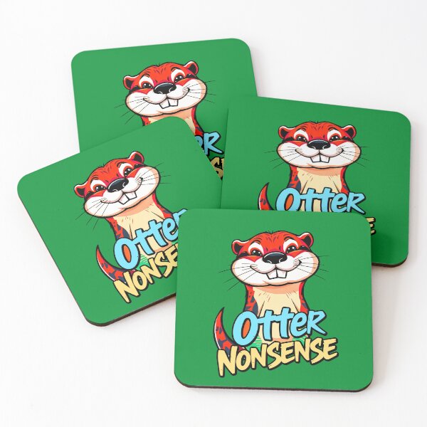 Item preview, Otter Nonsense Cute Animal Quote designed and sold by TheArtOfPat.