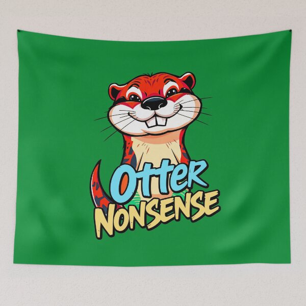 Item preview, Otter Nonsense Cute Animal Quote designed and sold by TheArtOfPat.