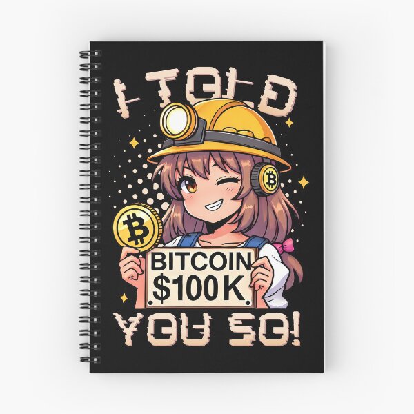 Item preview, Bitcoin 100K Milestone - I told you so! designed and sold by FerminaDesigns.