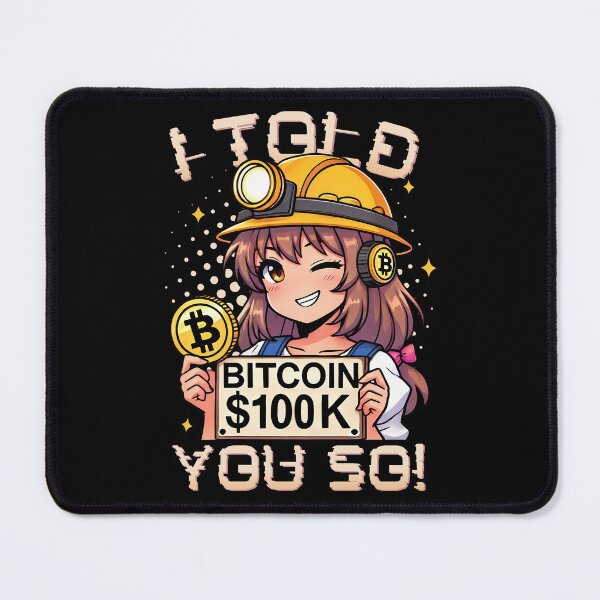 Item preview, Bitcoin 100K Milestone - I told you so! designed and sold by FerminaDesigns.