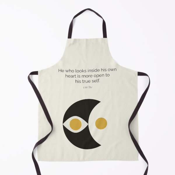 Item preview, Lao Tzu Inside Heart Taoism Quote Artwork designed and sold by kakarikihill.