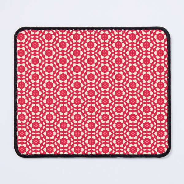 Item preview, Geometric Red Floral Pattern designed and sold by Genie-0750.