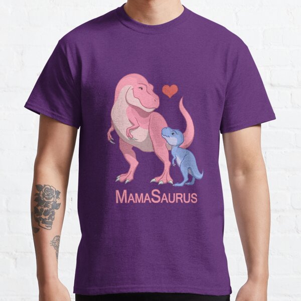 mom and dad dinosaur shirts