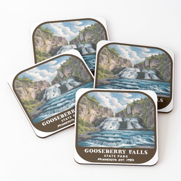 Item preview, Vintage Gooseberry Falls State Park (Minnesota State Park) designed and sold by RabbitK.