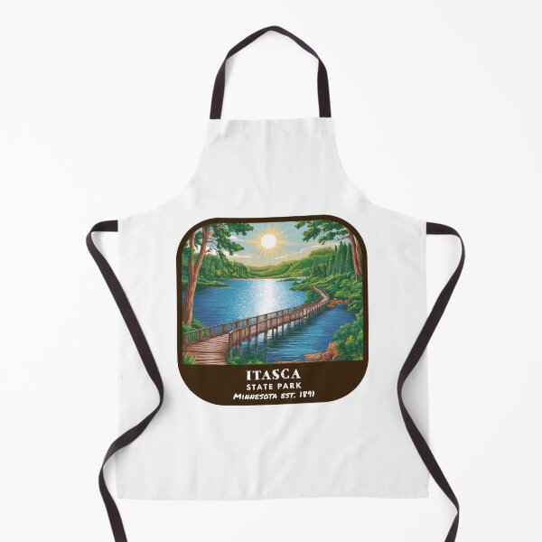Item preview, Vintage Itasca State Park (Minnesota State Park) designed and sold by RabbitK.
