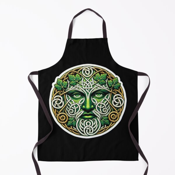 Item preview, Celtic Greenman Print designed and sold by PinUpPizzazz.