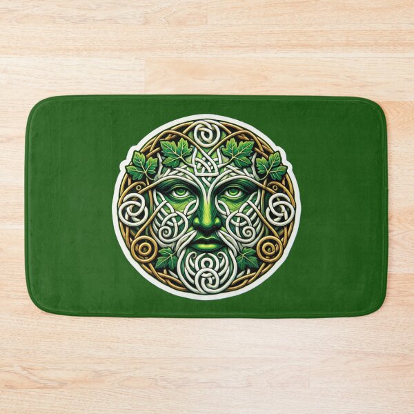 Item preview, Celtic Greenman Print designed and sold by PinUpPizzazz.