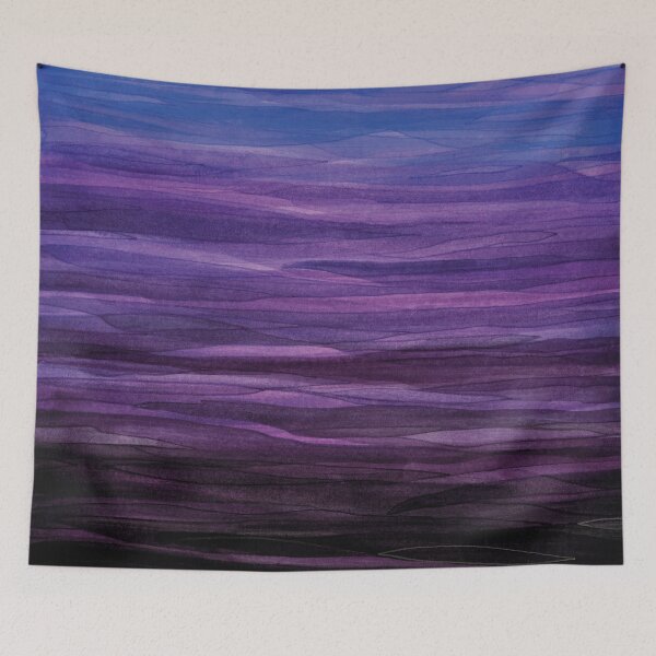Item preview, Midnight Sky Sea Glow designed and sold by Alexandria Levin.