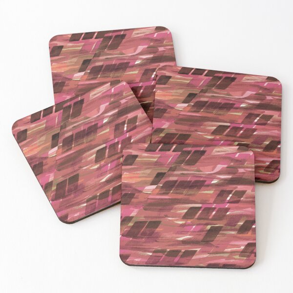 Item preview, Strawberry Chocolate Wind Shear designed and sold by Alexandria Levin.