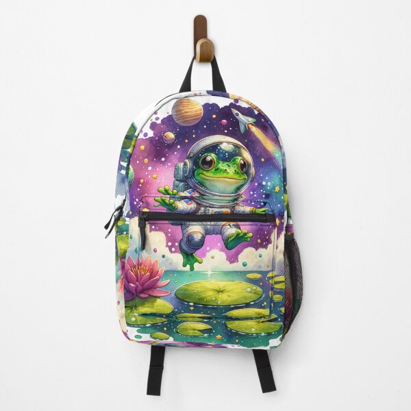 Item preview, Reach for the Stars : Adorable Frog Astronaut in Space Adventure! designed and sold by Eksama Design.