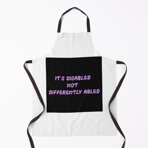 Item preview, It's Disabled not Differently Abled designed and sold by tisha2424.