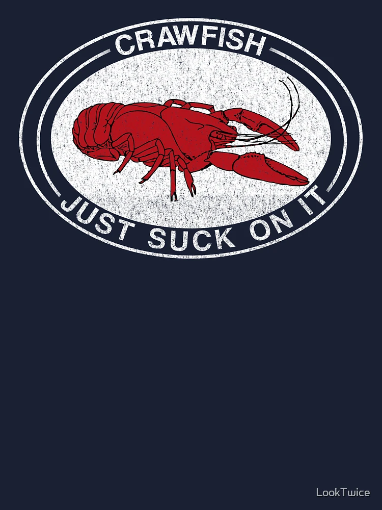 Louisiana Crawfish Let's Suck Heads Crawdaddy Season T-Shirt