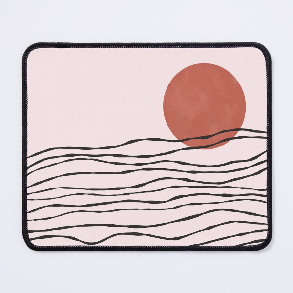 Item preview, Sun and Wave Art Print designed and sold by Living The Vibe.
