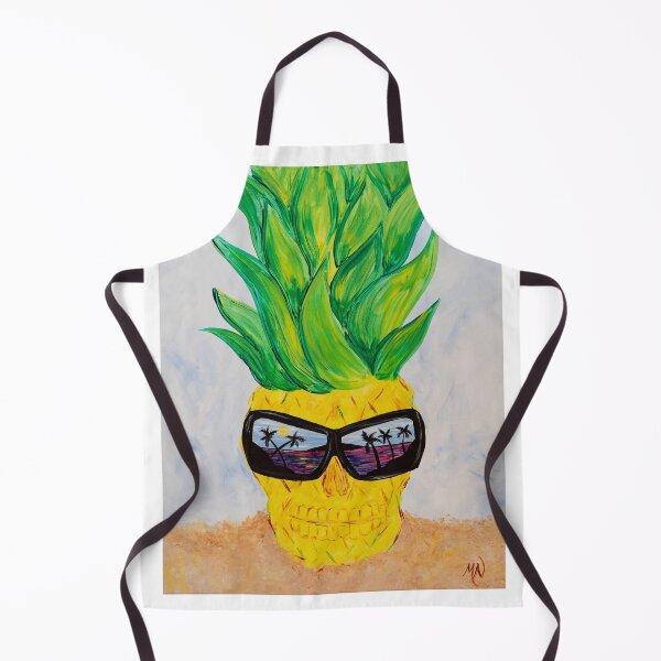 Item preview, Cool Pineapple skull designed and sold by marienohr.