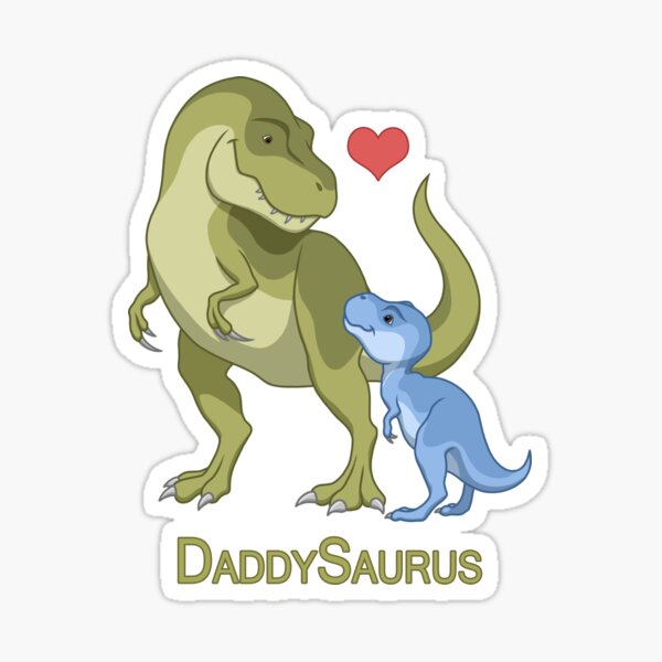 dinosaurs, dino dad, daddysaurus, papa, tyrannosaurus rex, cute t rex, baby ...