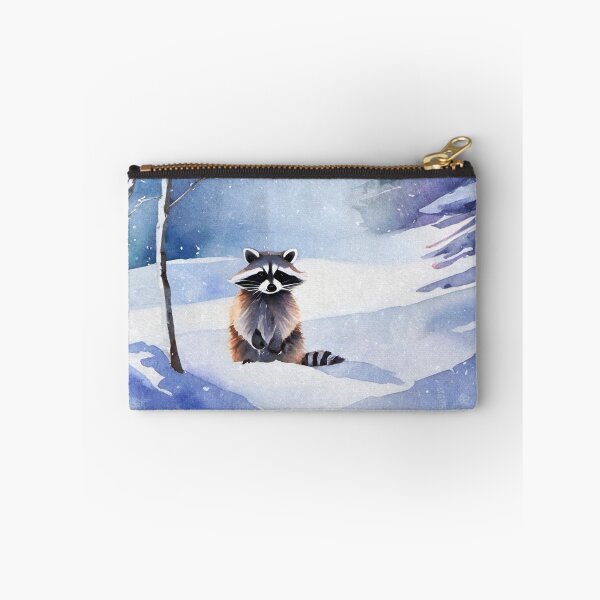 Item preview, Raccoon in the Snow designed and sold by Ravenbluff.