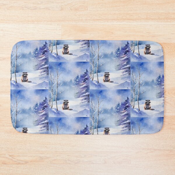 Item preview, Raccoon in the Snow designed and sold by Ravenbluff.