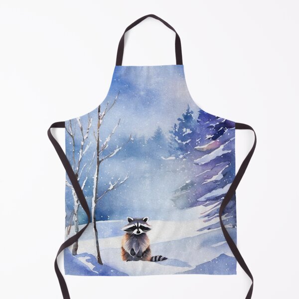 Item preview, Raccoon in the Snow designed and sold by Ravenbluff.