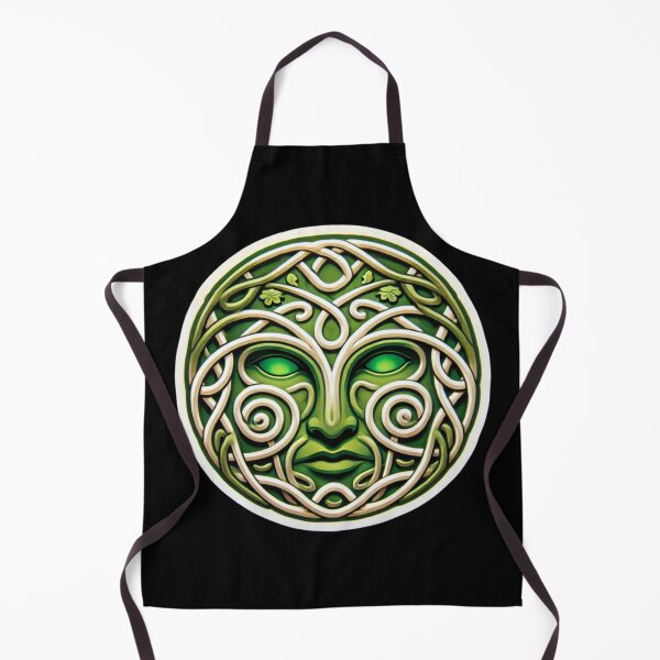 Item preview, Celtic Greenman Print designed and sold by PinUpPizzazz.