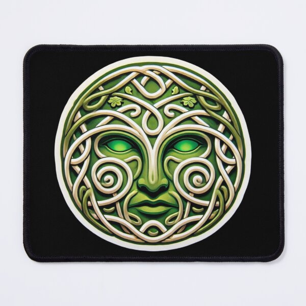 Item preview, Celtic Greenman Print designed and sold by PinUpPizzazz.