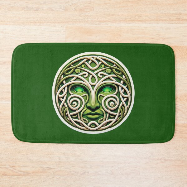 Item preview, Celtic Greenman Print designed and sold by PinUpPizzazz.