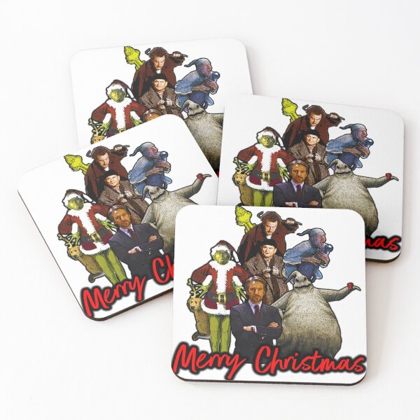 Item preview, Christmas Villains - Hans, Grinch, Oogie Boogie, Scrooge, Marv Harry designed and sold by brad2ecla.