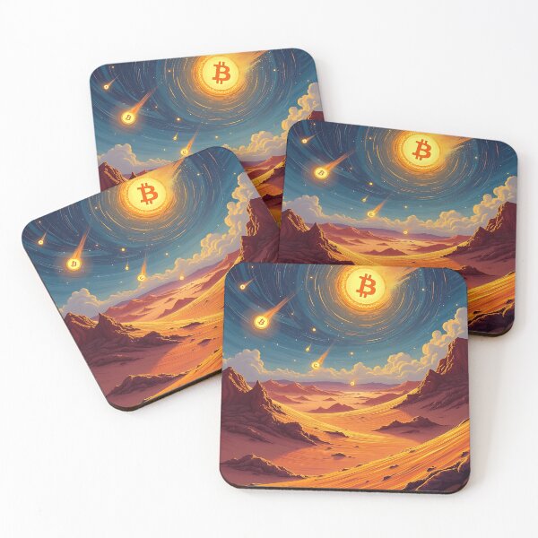 Item preview, Bitcoin Ripple The Waves of Crypto Change designed and sold by RadDeck.
