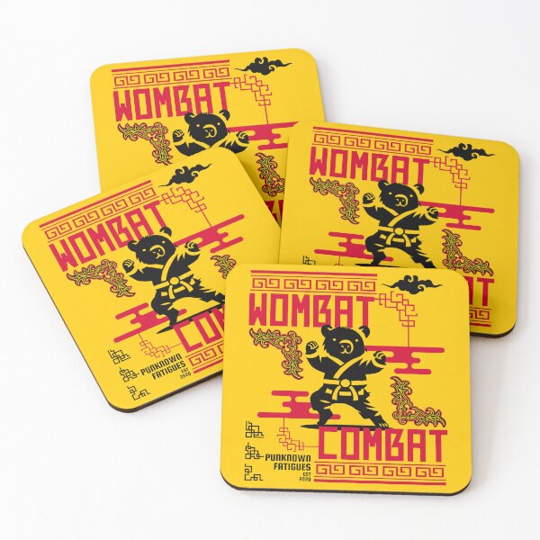 Item preview, Wombat Combat, Red designed and sold by pUNKnown.