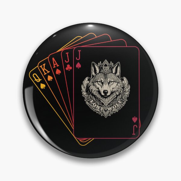 Artikelvorschau, Euchre einsamer Wolf entworfen und verkauft von dhudak253.