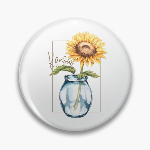 Item preview, Kansas Sunflower State Flower Classic T-shirt  designed and sold by ThinkNature!.
