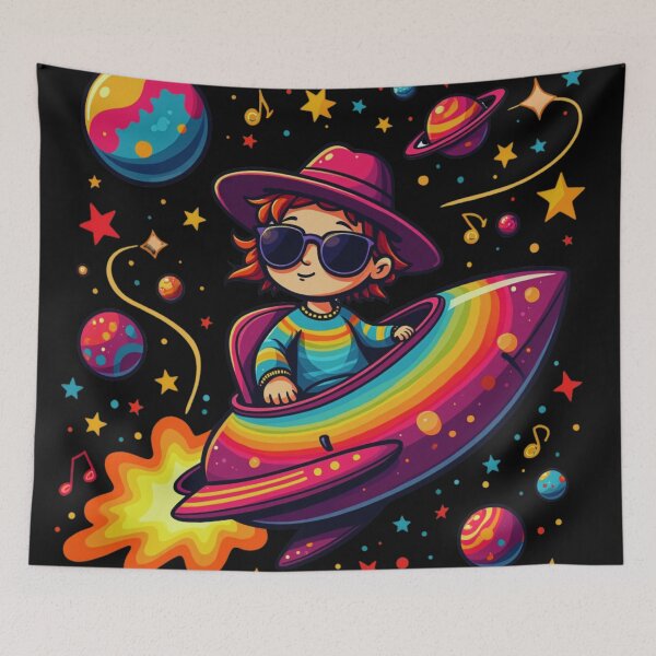 Item preview, Cosmic Rainbow Voyager designed and sold by PattaZone.