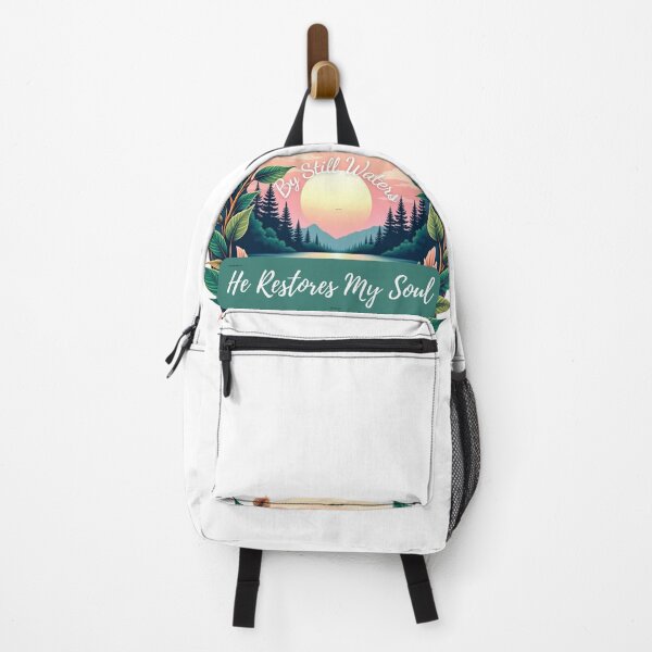 Item preview, Beautiful Nature Scene with Motivational Quote designed and sold by ffcwear.