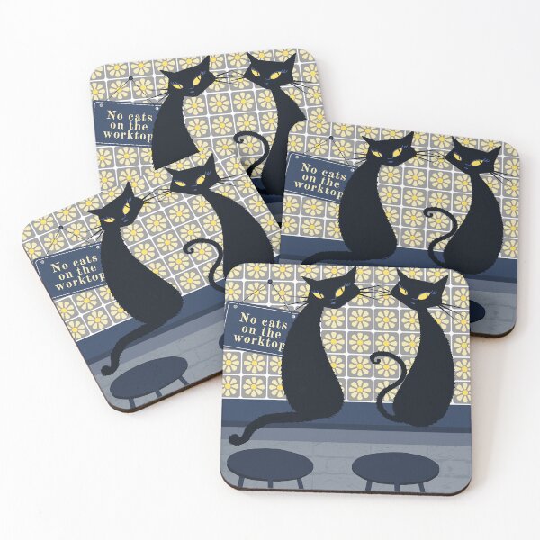 Item preview, That **** Glaring - No cats on the worktop designed and sold by TalkingHerds.