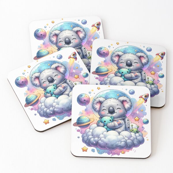 Item preview, Reach for the Stars : Adorable Koala Astronaut in Space Adventure! designed and sold by Eksama Design.