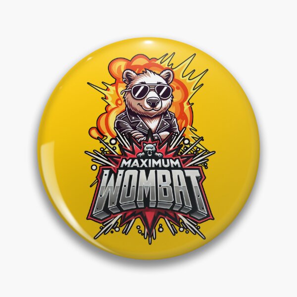 Item preview, Maximum Wombat Explosion  designed and sold by pUNKnown.