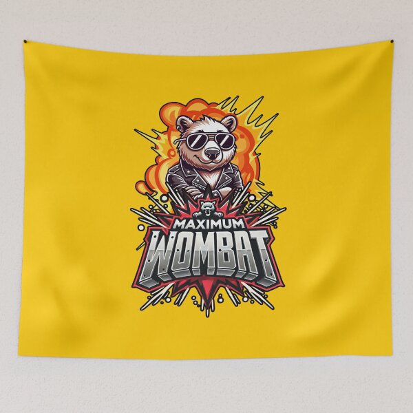 Item preview, Maximum Wombat Explosion  designed and sold by pUNKnown.