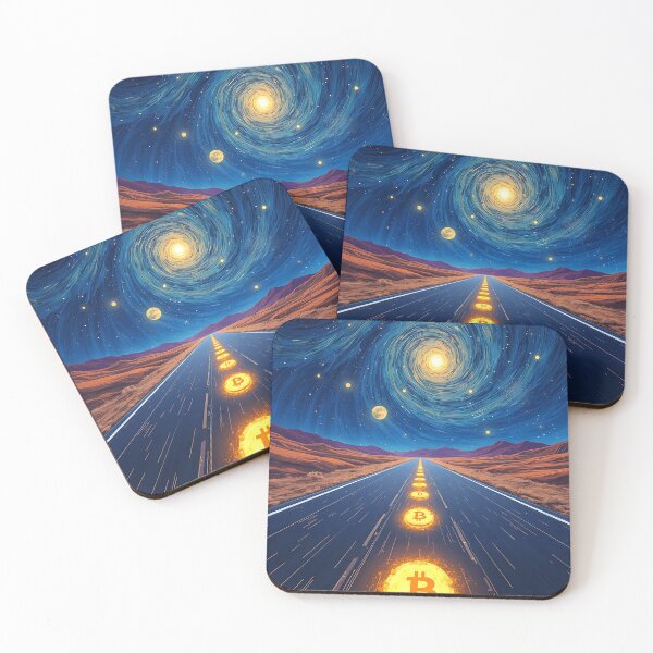 Item preview, Bitcoin Constellations Mapping the Crypto Galaxy designed and sold by RadDeck.
