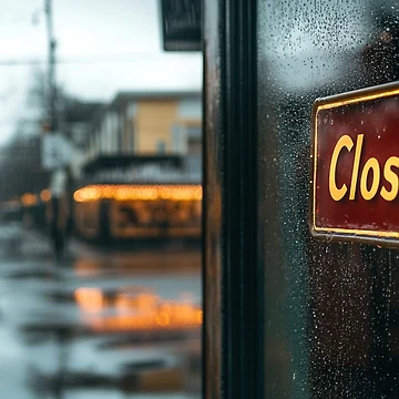 Artwork thumbnail, Now Closed by RicoInStudios