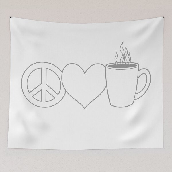 Item preview, Peace Love Coffee designed and sold by HectorCantres.