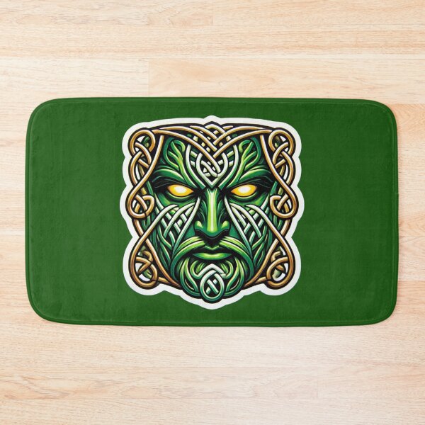 Item preview, Celtic Greenman Print designed and sold by PinUpPizzazz.