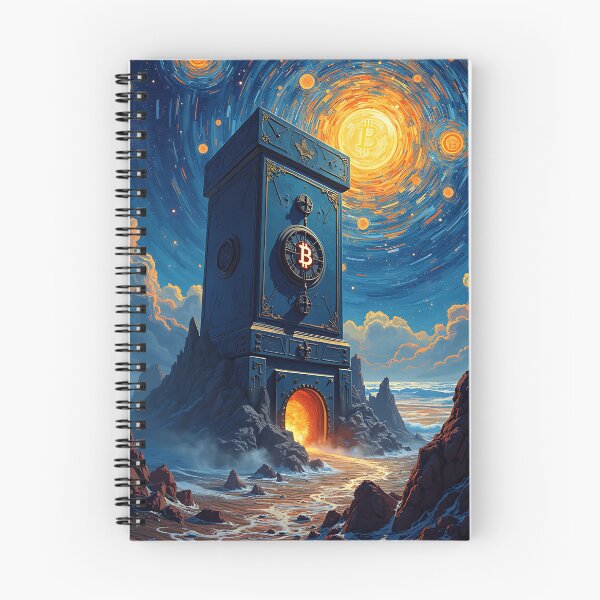 Item preview, Bitcoin Ascension Elevating Financial Freedom designed and sold by RadDeck.
