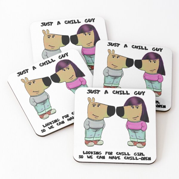Item preview,  Chill Guy - looking for chill girl so we can have chill-dren designed and sold by BladVrt.