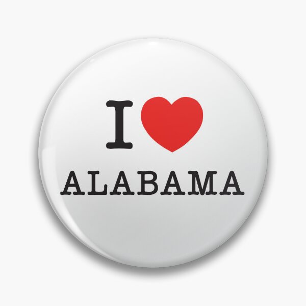 Item preview, I Love Alabama designed and sold by PaintedPixels01.