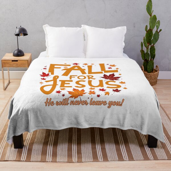 Item preview, Fall for Jesus He Will Never Leave You designed and sold by ffcwear.