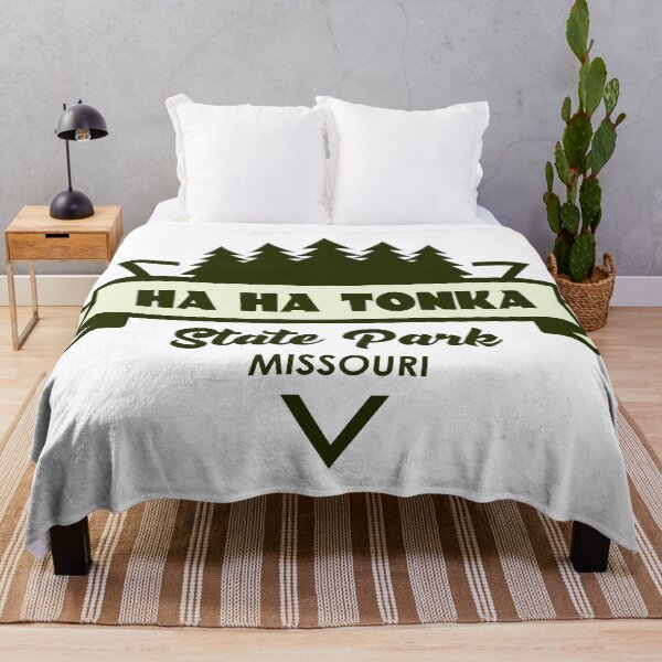 Item preview, Ha Ha Tonka State Park Missouri Trees And Ribbon designed and sold by bivenart.