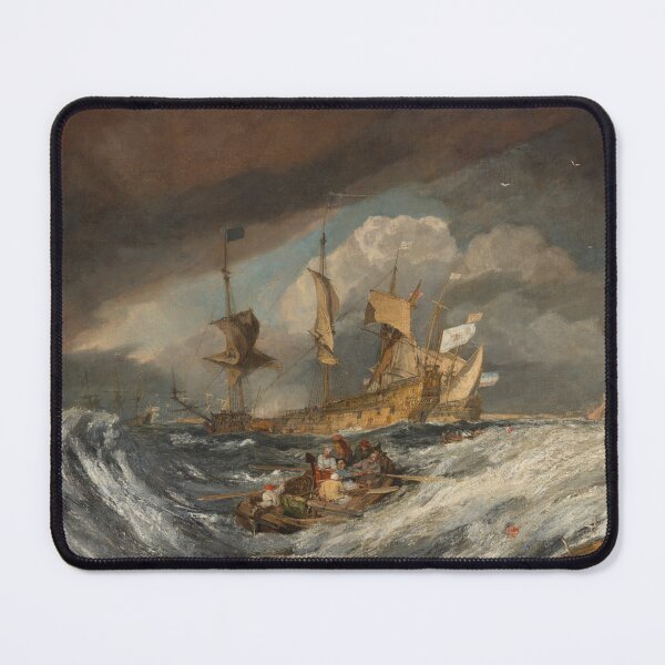 Item preview, Boats Carrying Out Anchors to the Dutch Men of War designed and sold by SB Design.