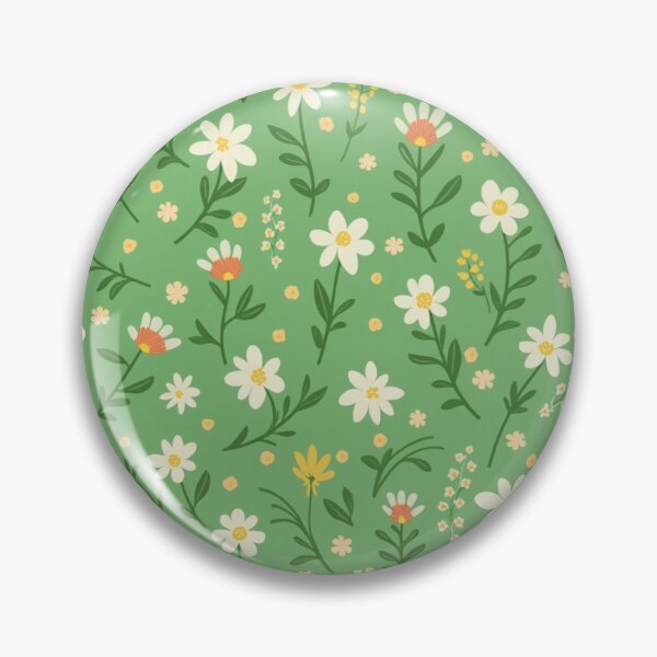 Item preview, Lovely Green Flower Patterns  designed and sold by aqua1001.