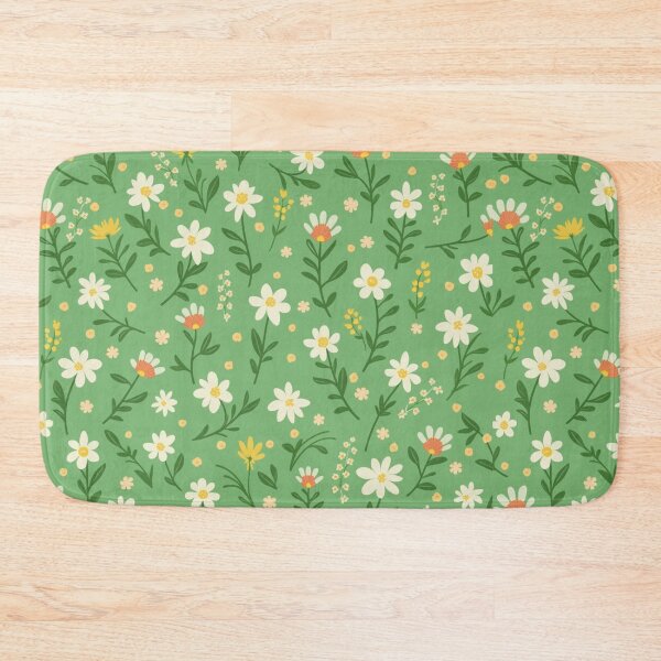 Item preview, Lovely Green Flower Patterns  designed and sold by aqua1001.